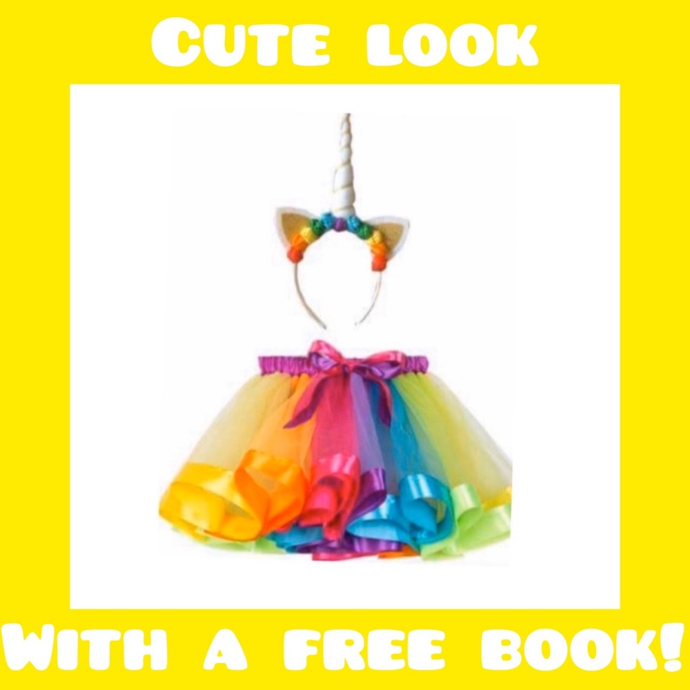Girls Boutique Unicorn Outfit